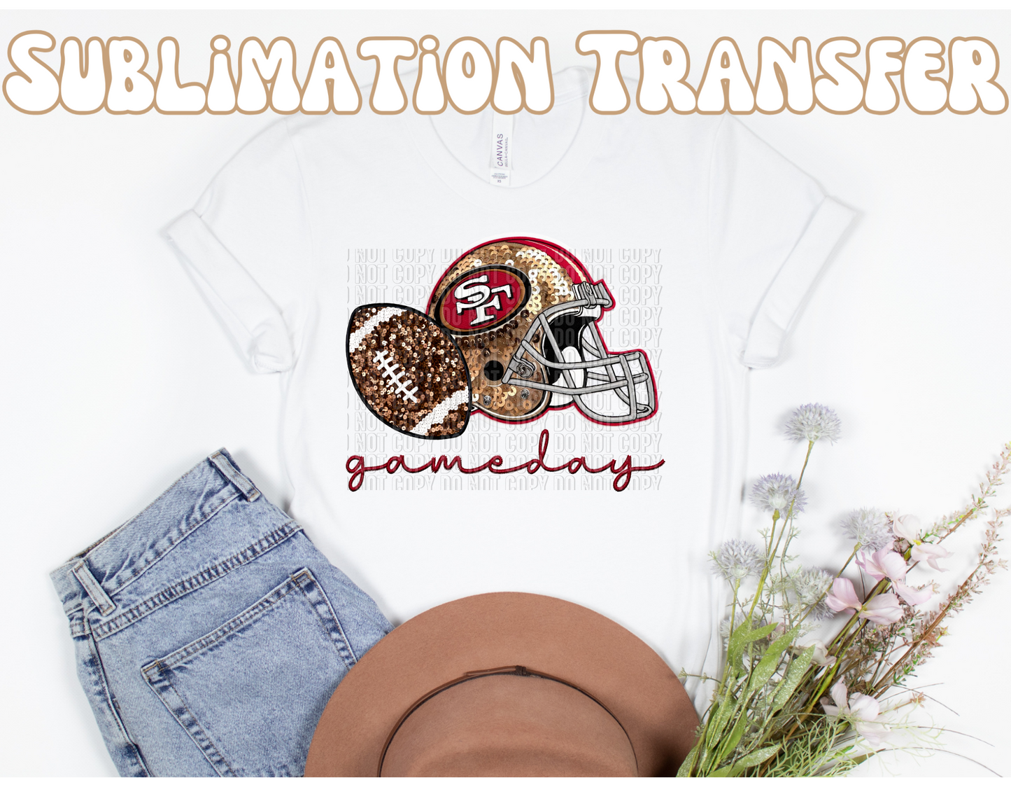 Game Day Sublimation Transfer