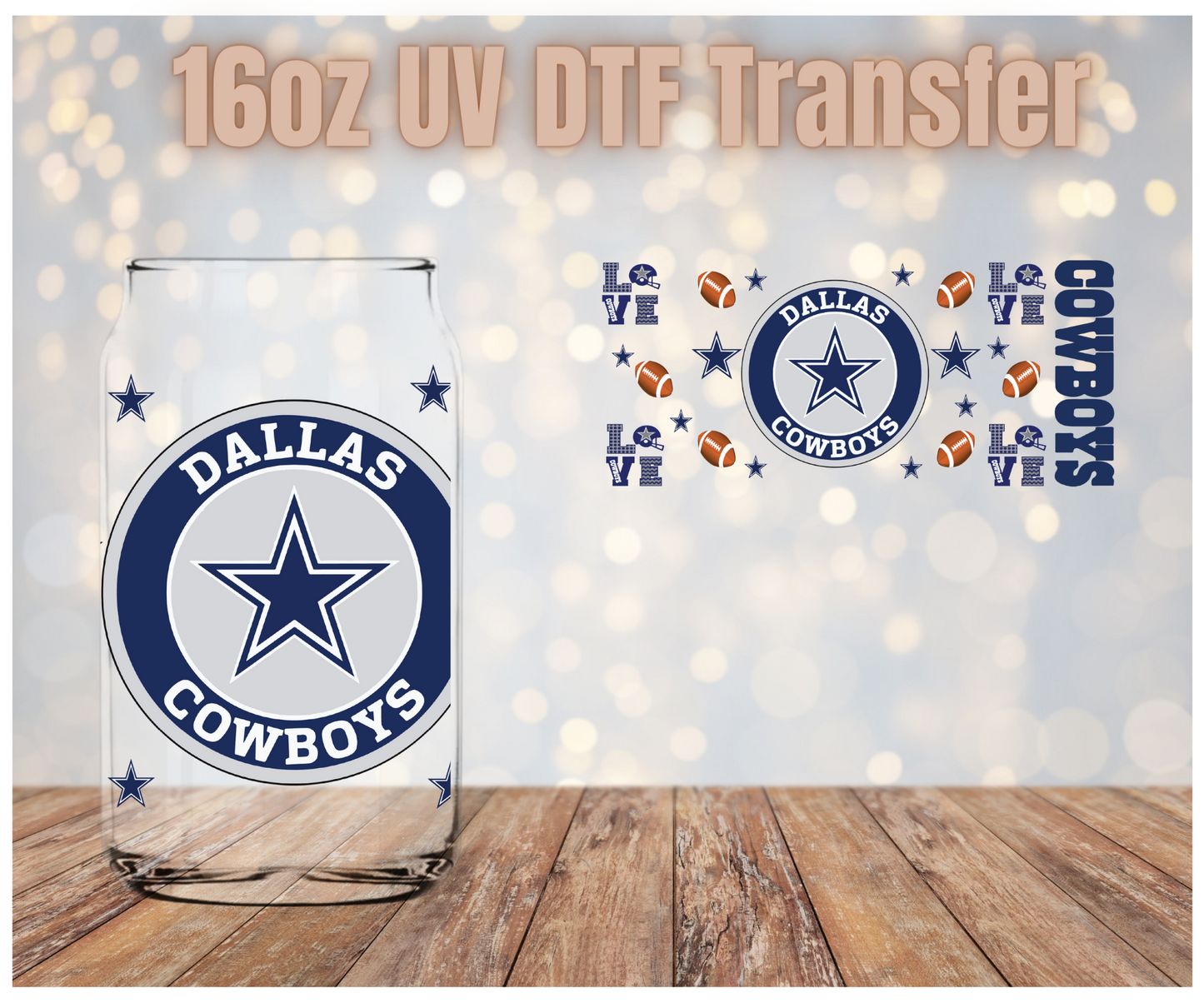 Dallas UV DTF Wrap