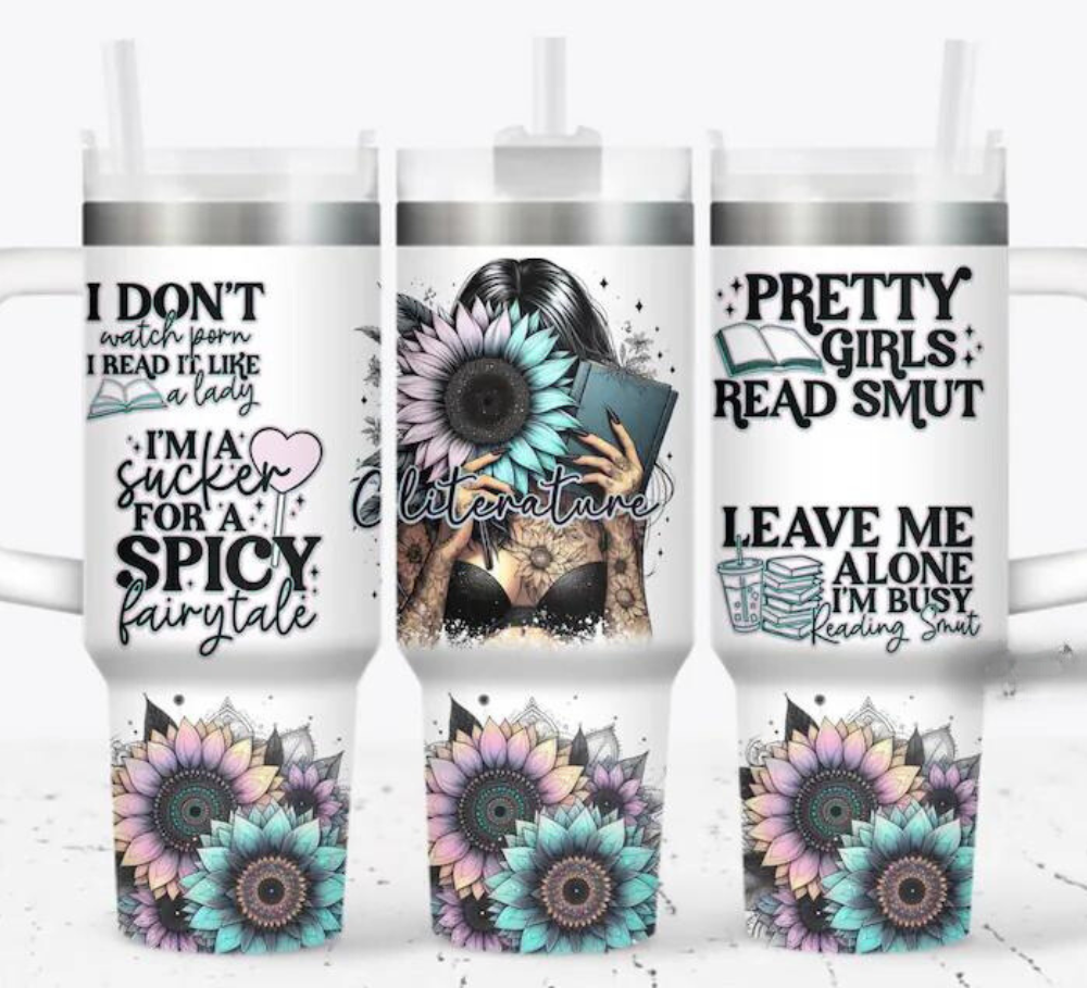 Literature 40oz Quencher Sublimation Transfer