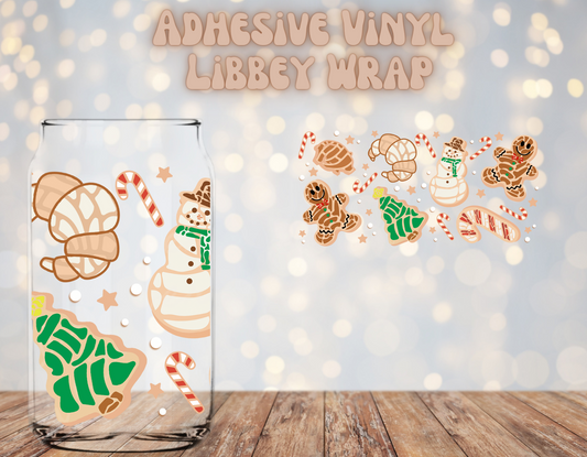 Concha Sugar Cookies Libbey Wrap