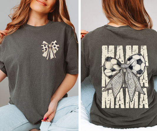 Soccer Mama Pocket Included DTF transfer