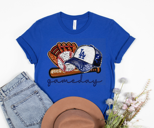 LA Game Day DTF transfer