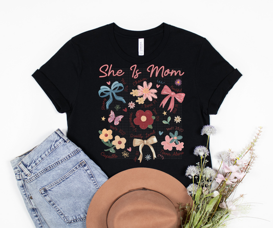 She Is Mom DTF transfer