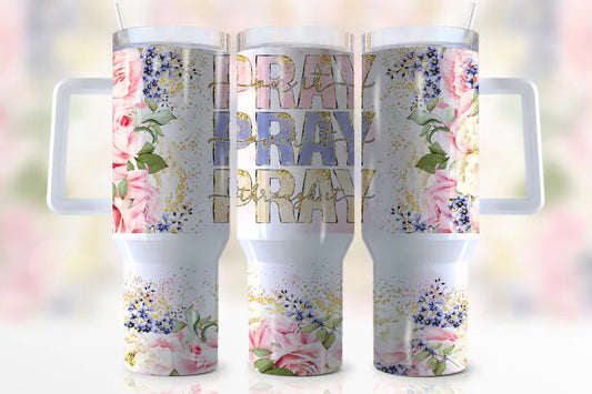 PRAY 40oz Quencher Sublimation Transfer