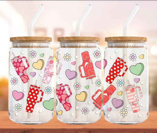 Love cups Libbey Wrap