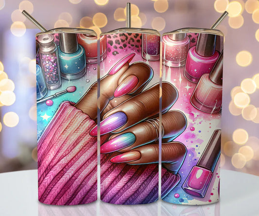 Nail Tech Adhesive Vinyl Wrap