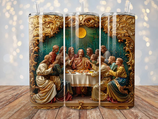 Last Supper Tumbler Transfer