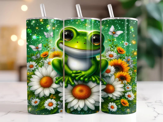 Frog Tumbler Transfer
