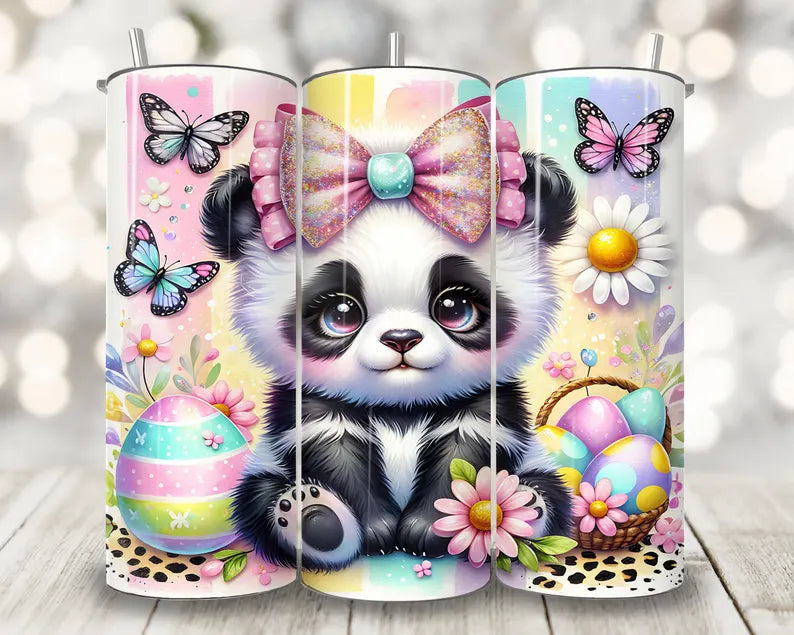 Cute Easter animal Tumbler Transfer