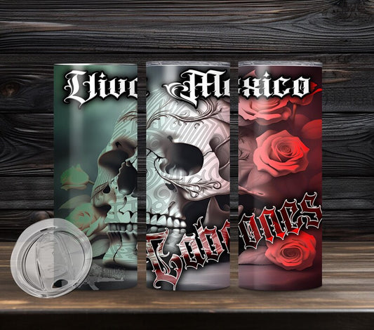 Viva Mexico Cabrones Tumbler Transfer