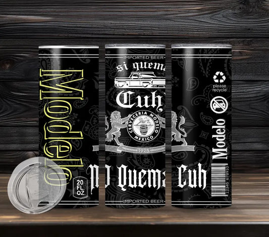 Si Quema Cuh Tumbler Transfer