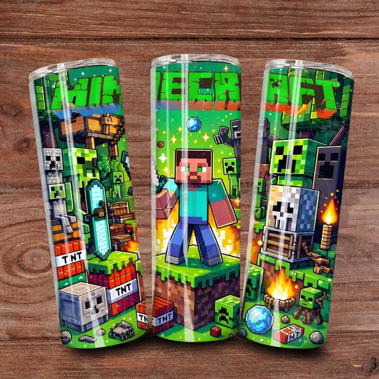 Minecraft green Tumbler Transfer