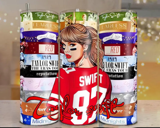 TS Pop Singer Tumbler Transfer