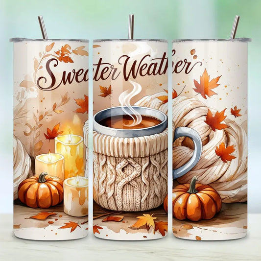 Sweater weather 2025 Tumbler Transfer