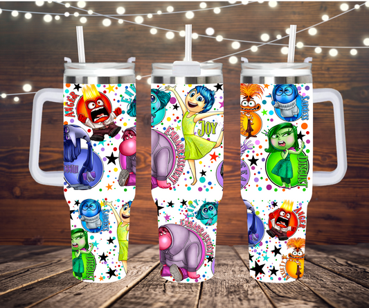 Emotions 40oz Quencher Sublimation Transfer