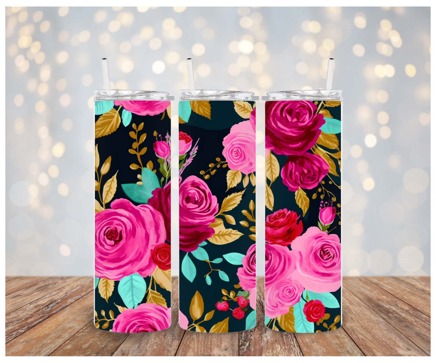 Watercolor roses Sublimation Transfer