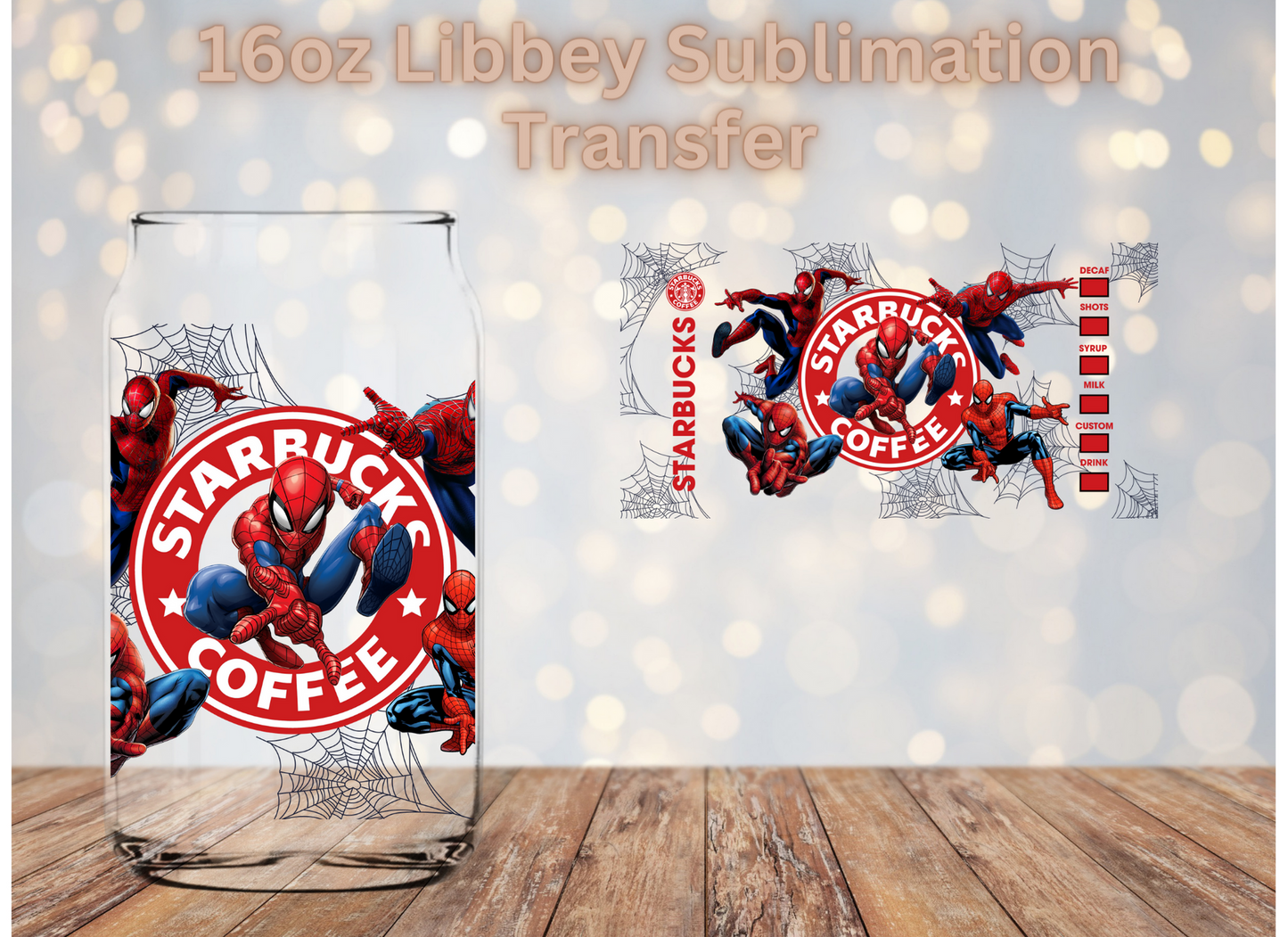 Spider dude Sublimation Transfer