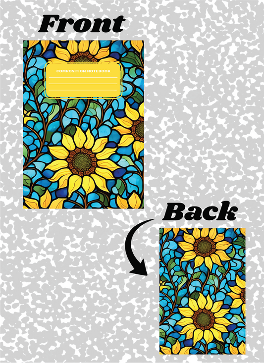 Sun flower Notebook Cover