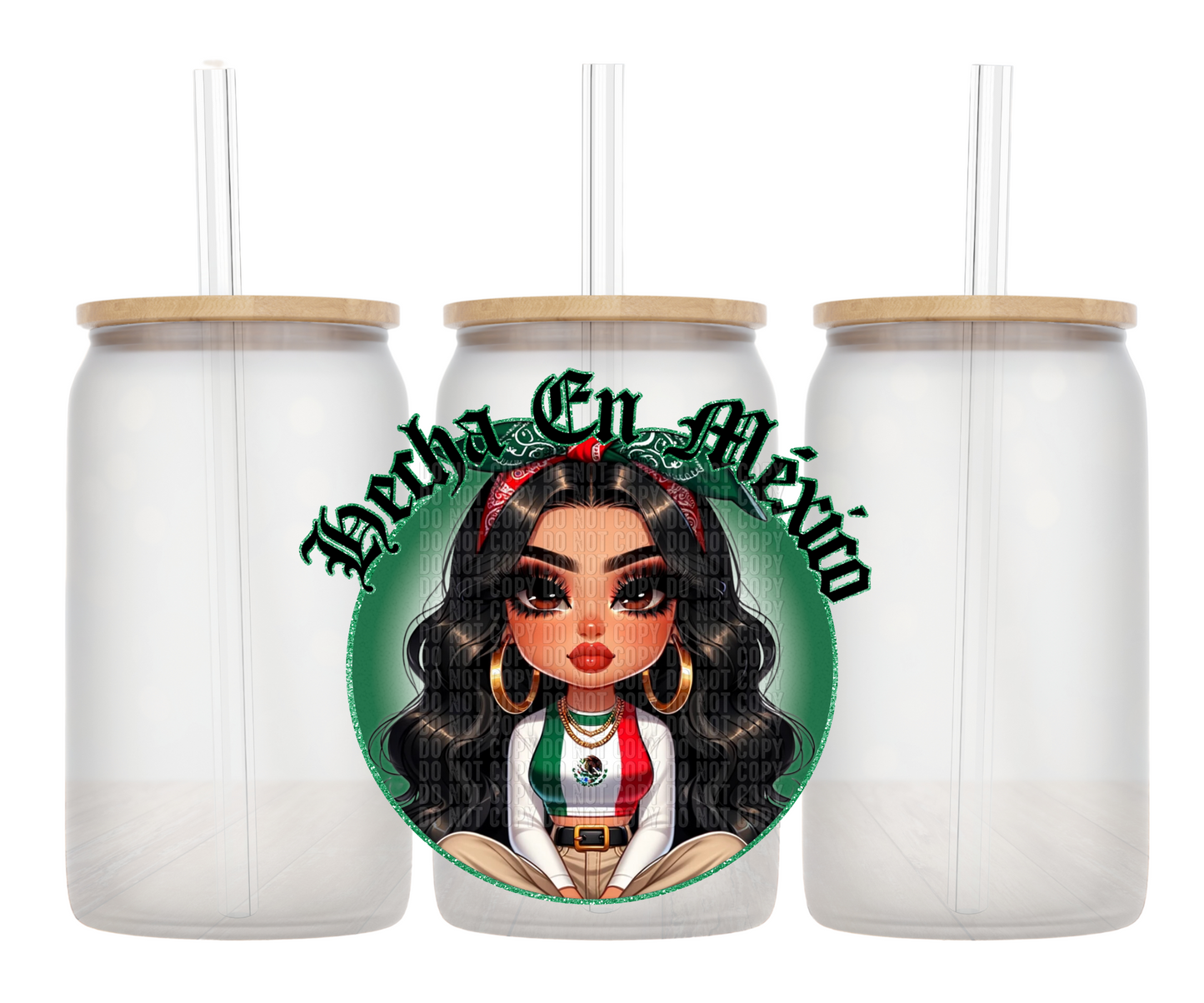 Hecha en Mexico UV DTF Decal