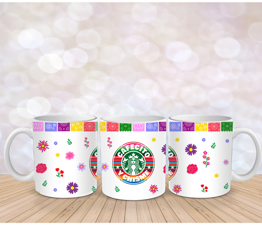 Cafesito Y Chisme papel picado