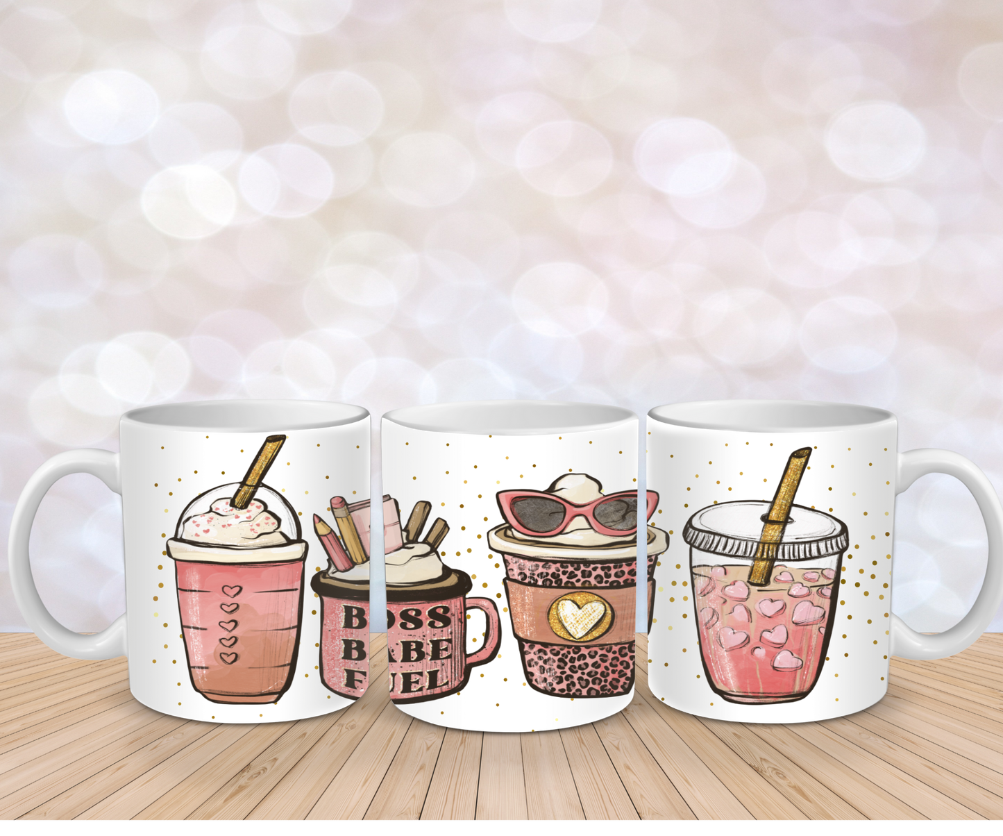 Boss Babe Fuel Mug Wrap