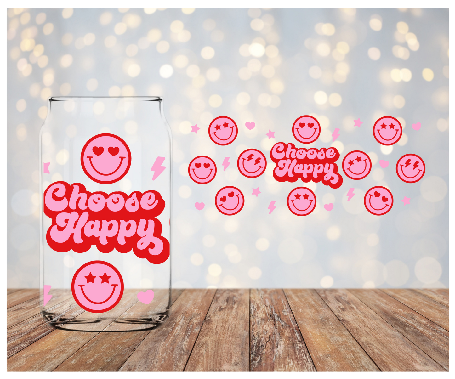 Choose Happy Libbey Wrap