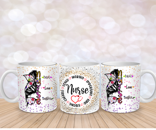 Nurse mug wrap