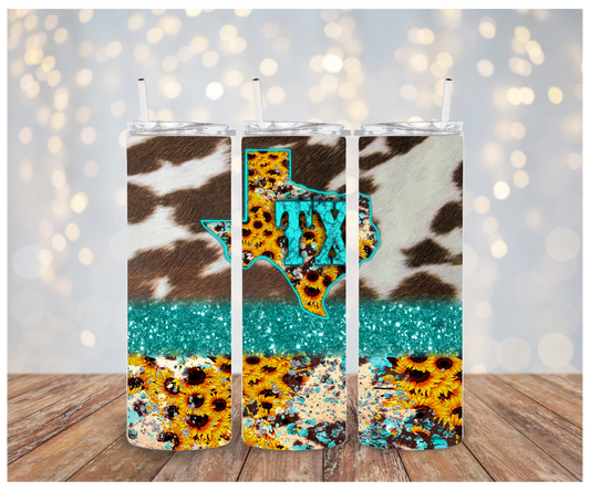 Texas Sunflowers Vinyl Wrap