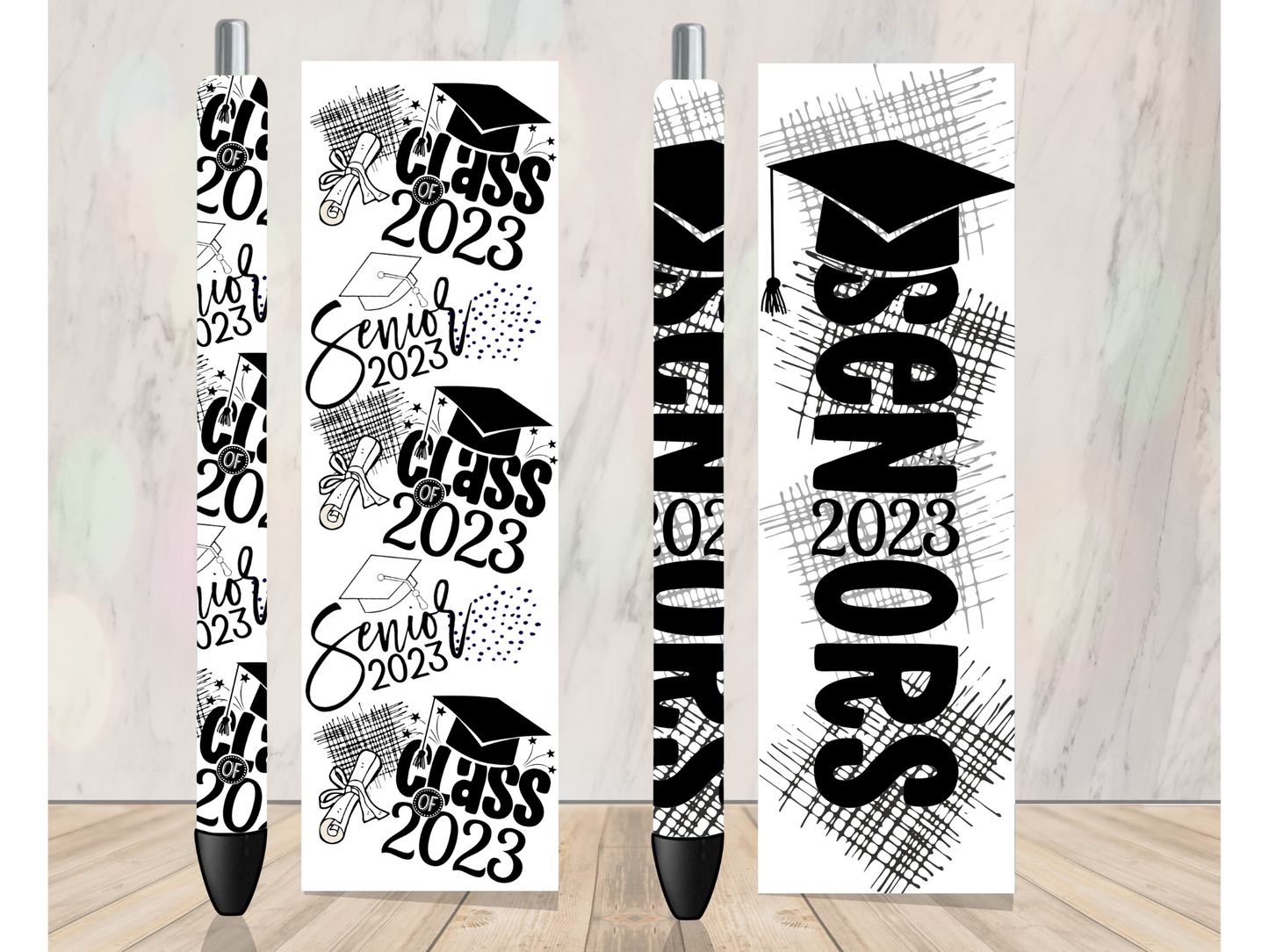Seniors 2023 (pack of 2) Pen Wrap