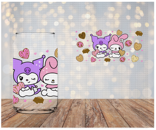 Pan Dulce cuties Libbey Sublimation Transfer