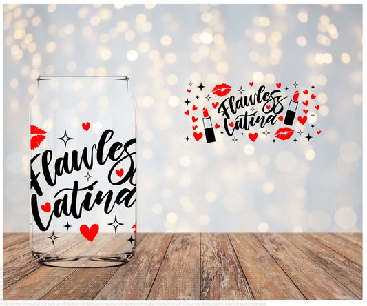 Flawless Latina Libbey Sublimation Transfer