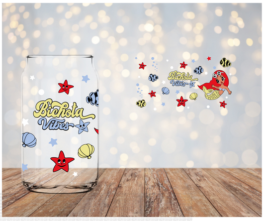 Bichota Vibes Libbey Sublimation Transfer