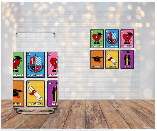 BB Loteria Libbey Sublimation Transfer