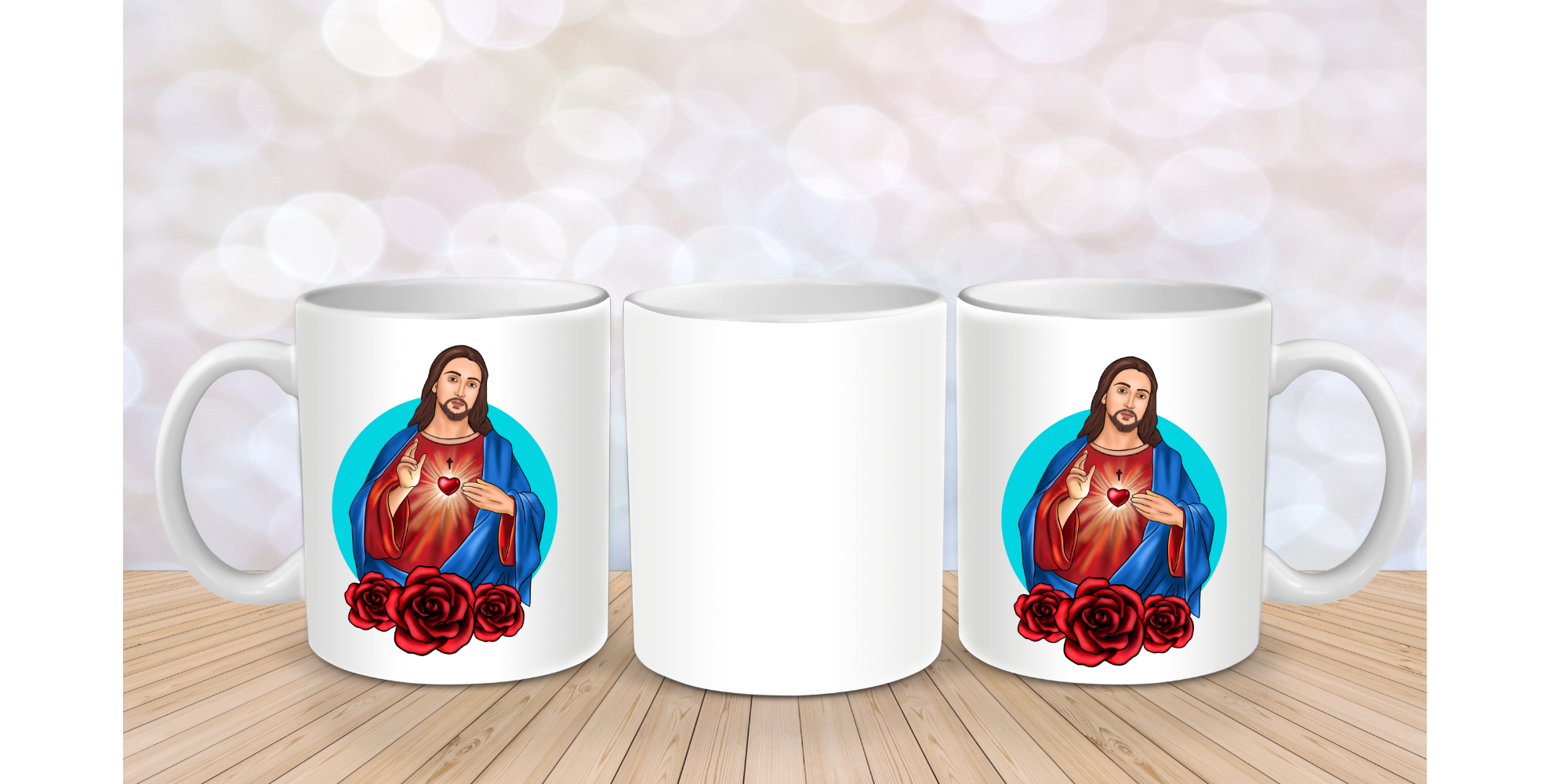 Jesus Mug Wrap FMZscreenprints
