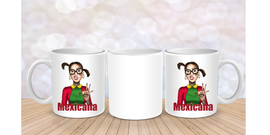 Chilindrina Mexicana Mug wrap