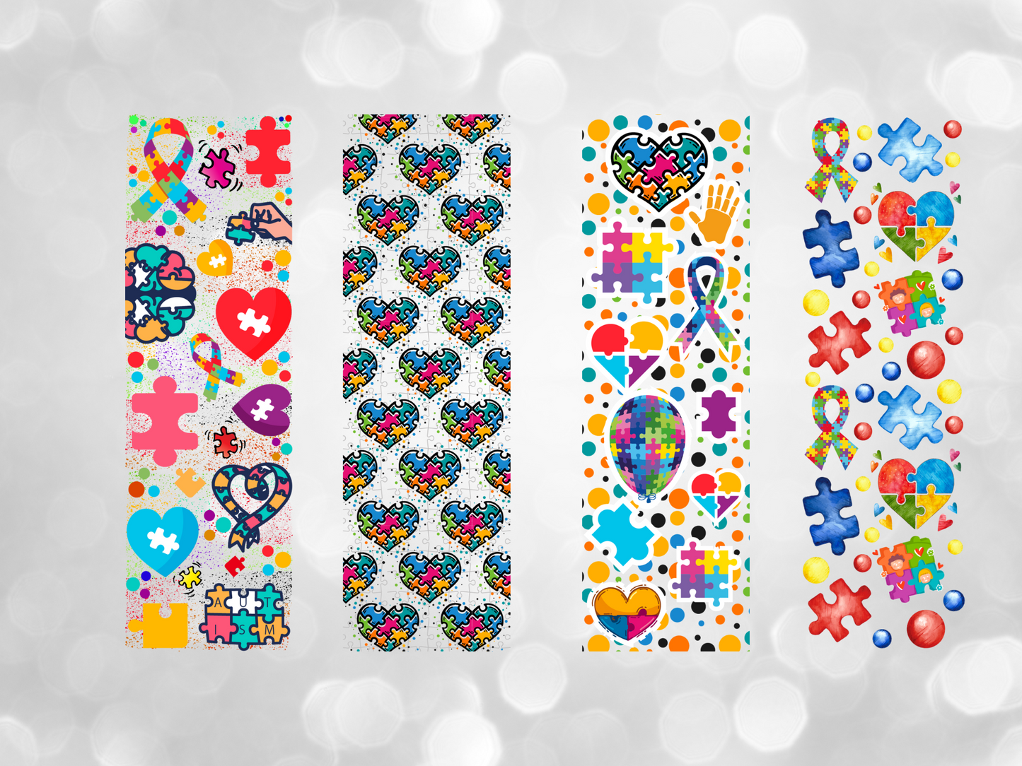 Autism (pack of 4) Pen Wrap