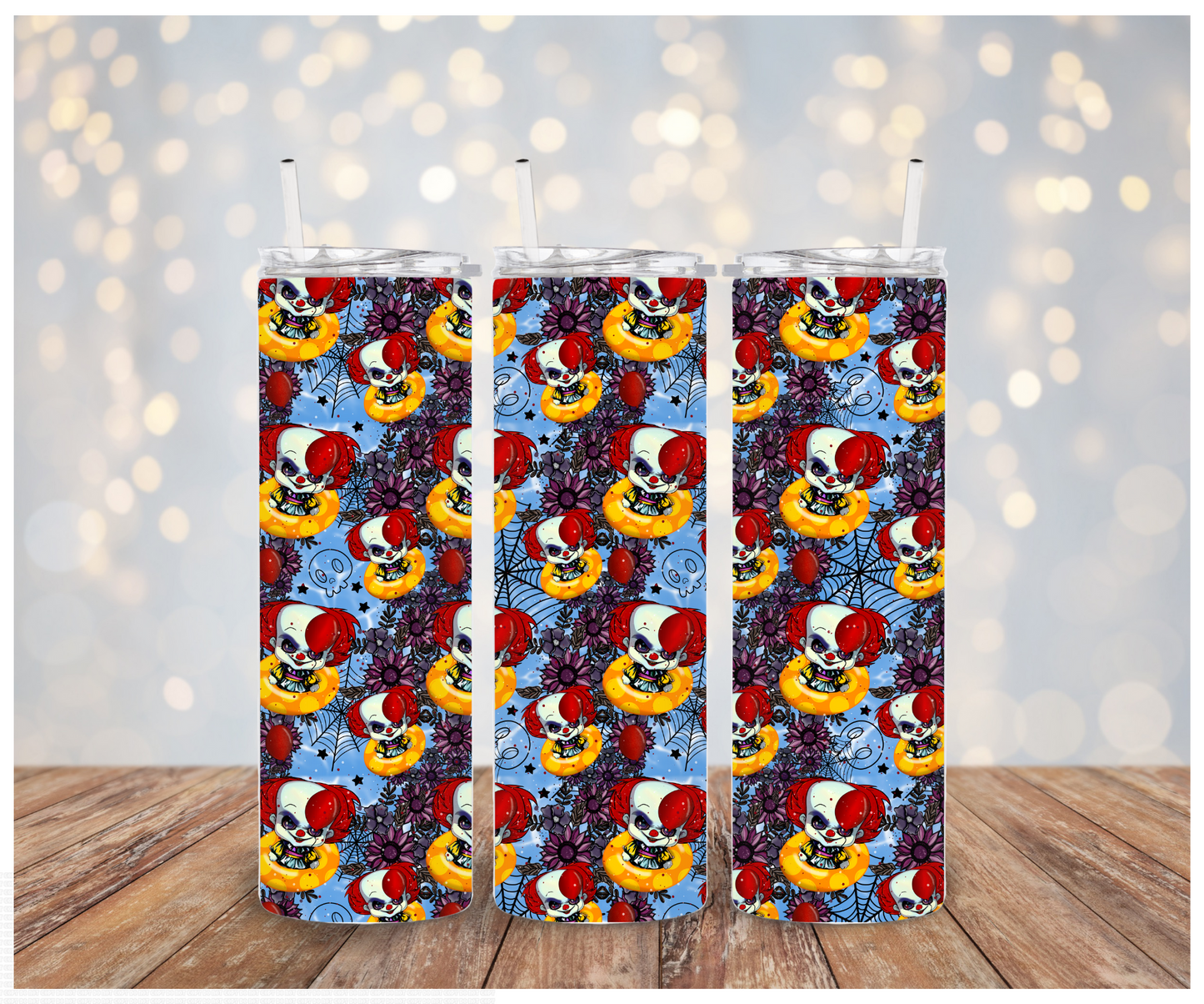 Floating Clown Vinyl Wrap