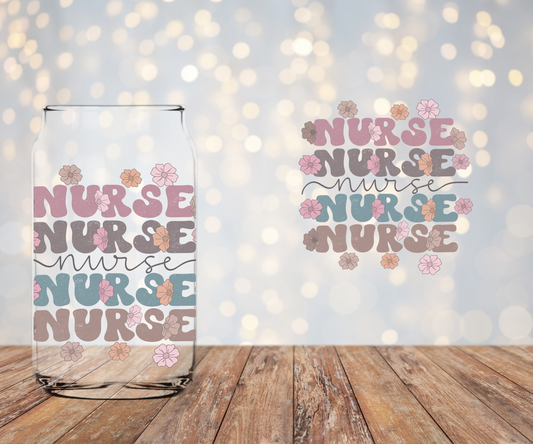 Nurse (2 images per page) Libbey Sublimation Transfer