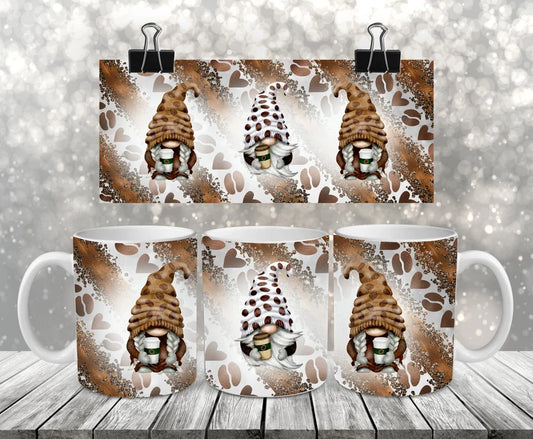 Coffee Gnome mug wrap