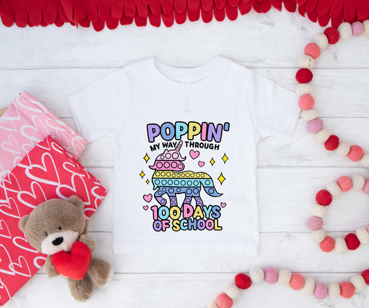 100 Days of school unicorn HTV