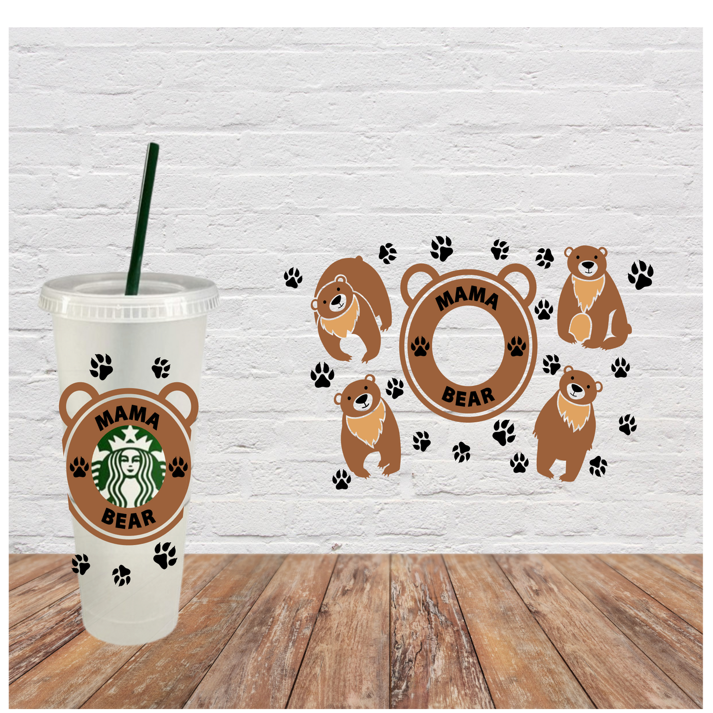 Mama Bear Cold Cup