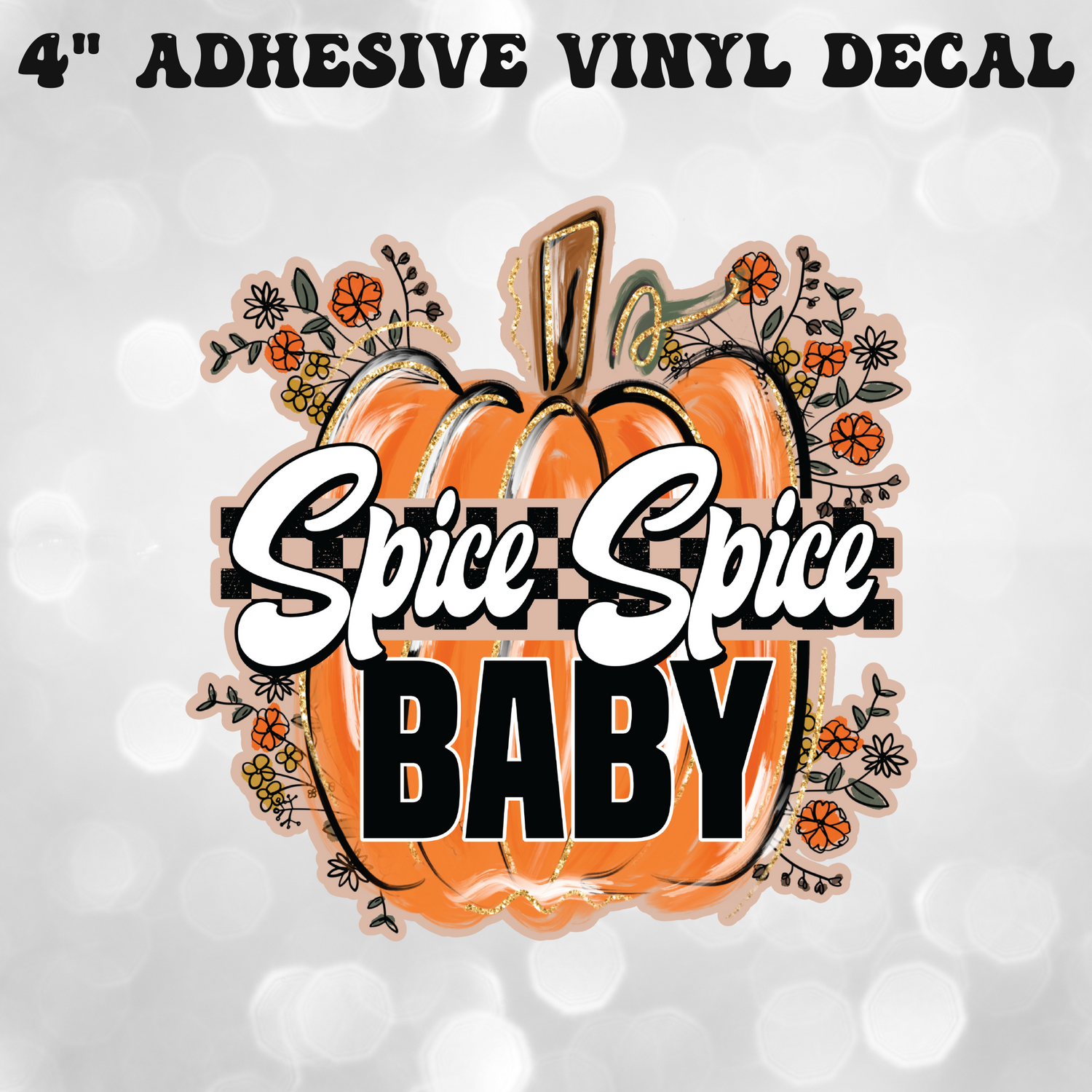 4" Vinyl Adhesive Decals