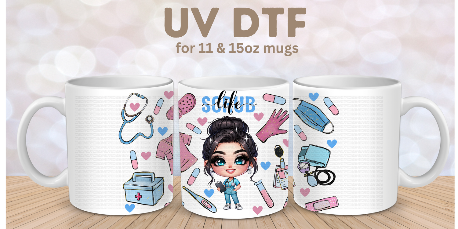 UV DTF Coffee Mug Wraps