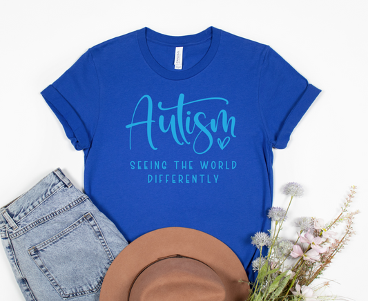 Autism seeing the world differently