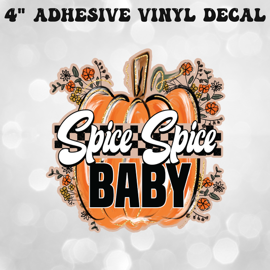 Spice Spice baby 4" Decal