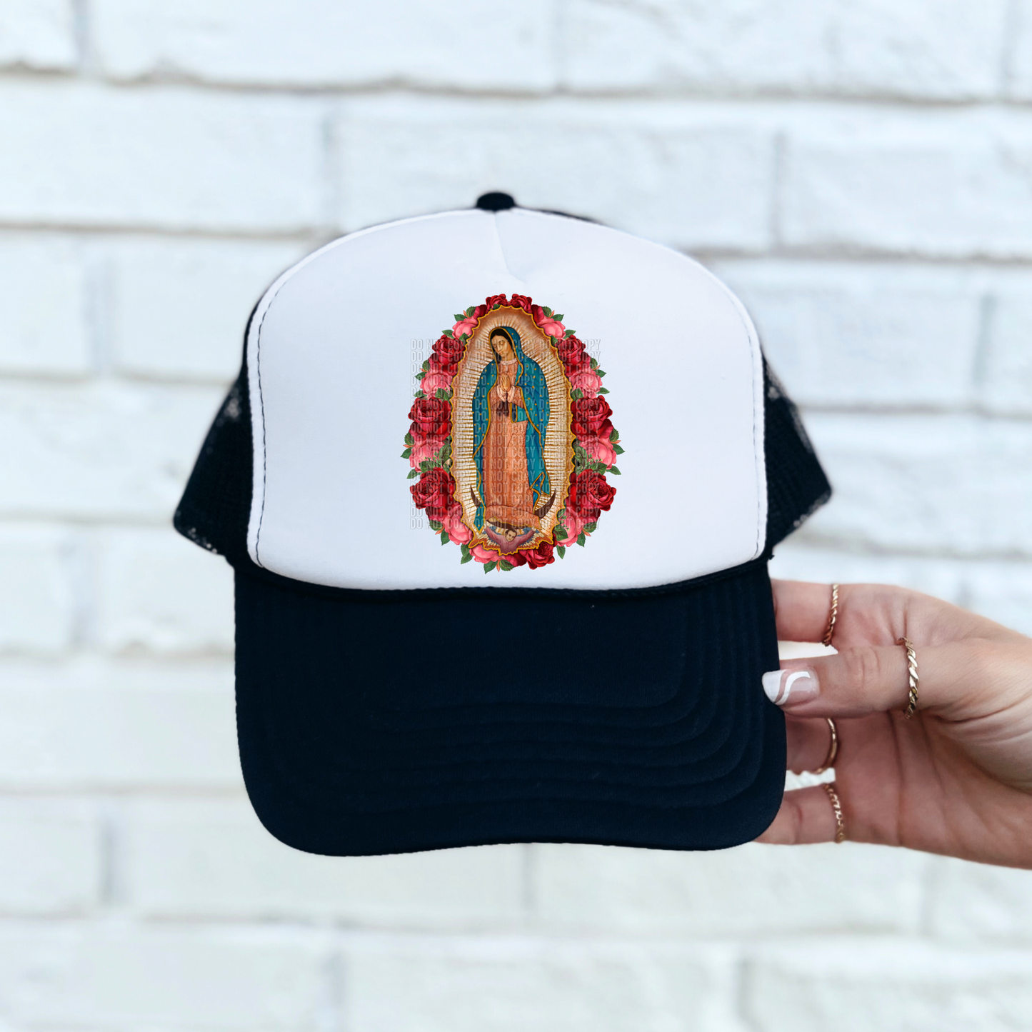 Virgen De Guadalupe Direct To Film Transfe