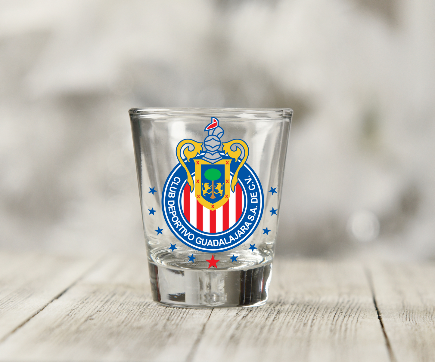 Seleccion MX UV DTF Shot Glass Decal