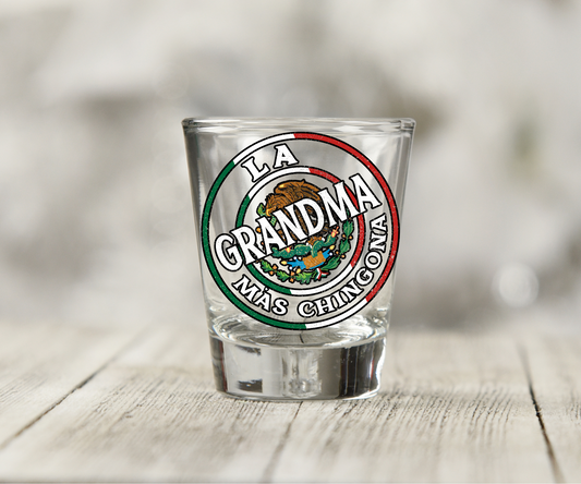 La Grandma mas chingona  UV DTF Decal