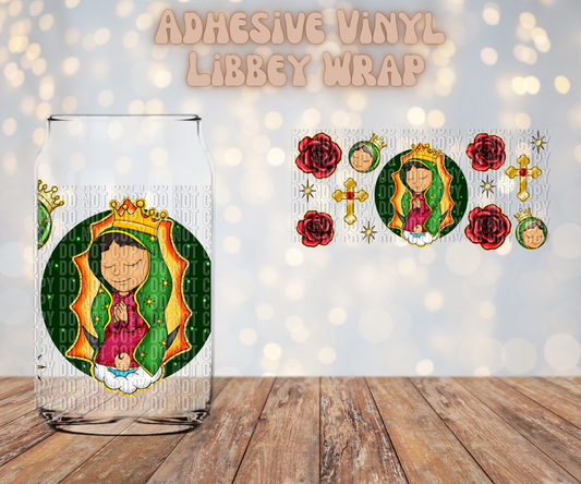 Virgensita 16oz Libbey Wrap