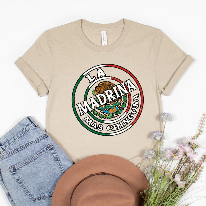 La Madrina mas chingona Clear Film Screen Print
